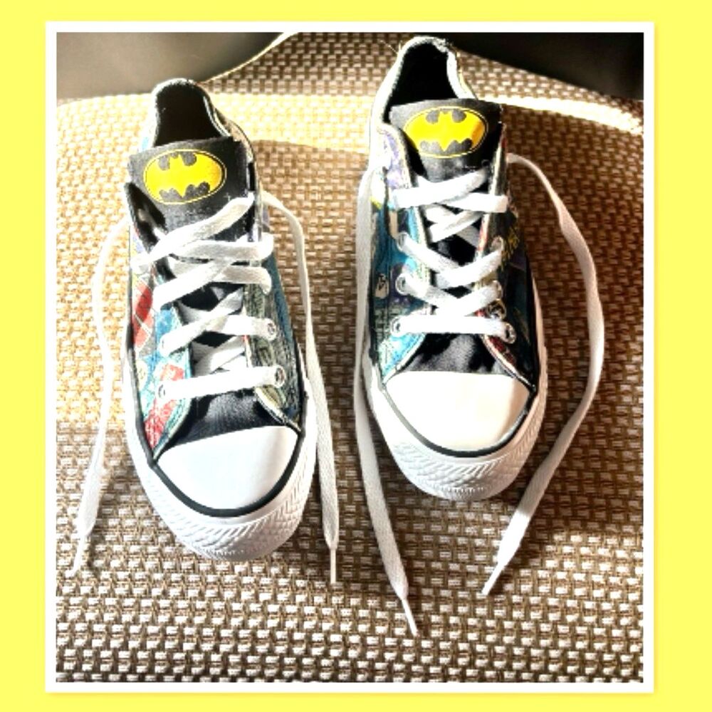 Batman x Converse Chuck Taylor AllStar Low 80th Anniversary Sneakers